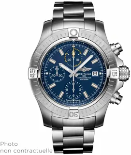 Breitling Avenger A13317101C1A1 45mm Stainless steel Blue