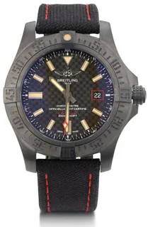 Breitling Avenger V173111ABF91 44mm black titanium$PVD$titanium black carbon fiber