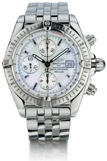 Breitling Chronomat Evolution A13356 44mm Stainless steel White