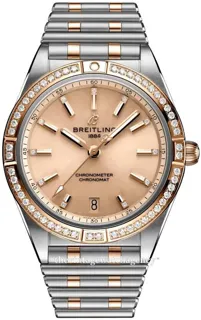 Breitling Chronomat U10380591K1U1 36mm Stainless steel and Red gold Pink