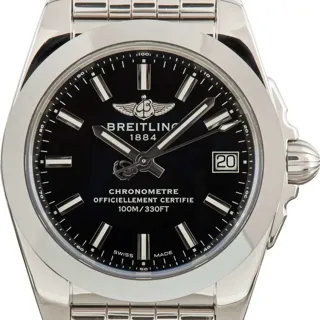 Breitling Galactic 36 W7433012/BE08 36mm Stainless steel Black