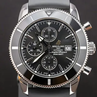 Breitling superoc A1331212/BF78 46mm Stainless steel Black