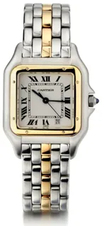 Cartier Panther 106126 27mm 18kt yellow gold$stainless steel White