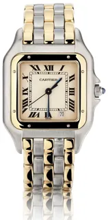 Cartier Panthère 27mm 18kt yellow gold$stainless steel White