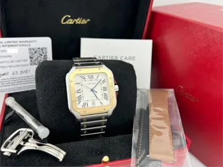 Cartier Santos 4072 40mm Stainless steel Silver