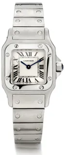 Cartier Santos Galbée 1565 24mm Stainless steel Silver