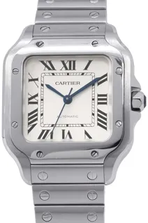 Cartier Santos WSSA0029 35mm Stainless steel Silver