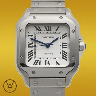 Cartier Santos WSSA0029 35mm Stainless steel Silver