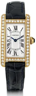 Cartier Tank Américaine 20mm 18kt yellow gold$diamonds