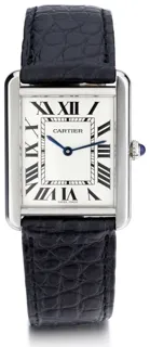 Cartier Tank WSTA0041 33.5mm Stainless steel Silver