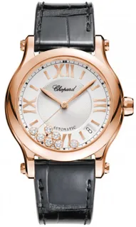 Chopard Happy Sport 274808-5001 Rose gold Silver