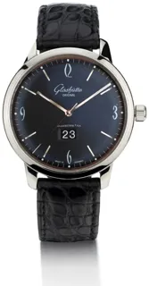 Glashütte Senator Sixties 39-47-03-02-04 42mm Stainless steel Black