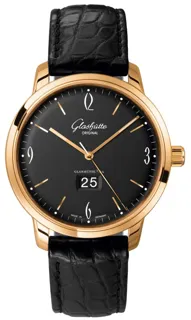 Glashütte Vintage 2-39-47-02-01-04 Rose gold Black