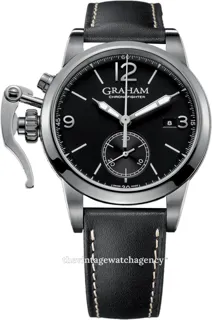 Graham Chronofighter 2CXAS.B02A Stainless steel Black