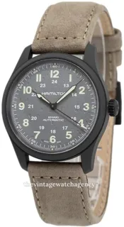 Hamilton Khaki Field H70215880 38mm Titanium Gray