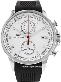 IWC Portugieser IW390211 Stainless steel Black