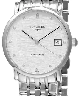 Longines Elegant L4.809.4.77.6 / L48094776 34.5mm Stainless steel Silver