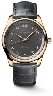 Longines Master Collection L2.793.8.73.2 40mm Rose gold Gray