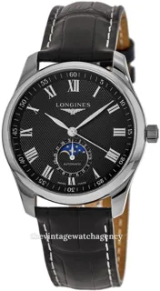 Longines Master Collection L2.919.4.51.7 42mm Stainless steel Black