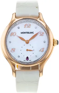 Montblanc Princesse Grace de Monaco 106886 Rose gold Mother of Pearl White$Diamond