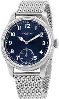 Montblanc 1858 114958 44mm Stainless steel Blue