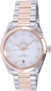 Omega Aqua Terra 220.20.38.20.55.001 Brushed/polished steel White