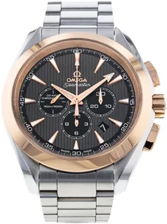 Omega Aqua Terra 231.20.44.50.06.002 Stainless steel and Red gold Grey Baton