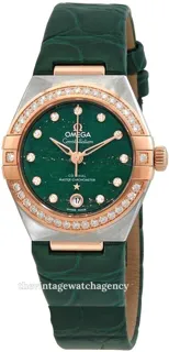 Omega Constellation 131.28.29.20.99.001 brushed/polished steel Green