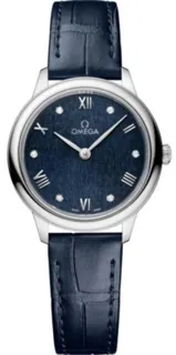 Omega De Ville 434.13.28.60.53.002 Stainless steel Blue