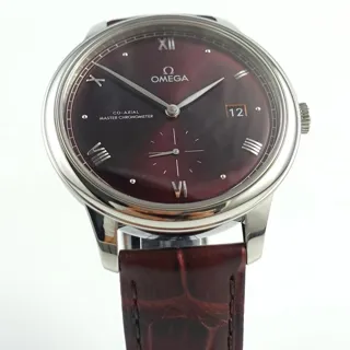 Omega De Ville 434.13.41.20.11.001 41mm Stainless steel Red