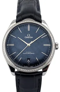 Omega De Ville 435.18.40.21.03.001 40mm Stainless steel Blue