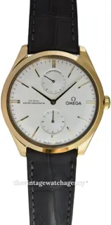 Omega De Ville 435.53.40.22.02.001 40mm Yellow gold Silver