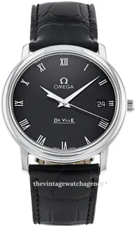 Omega De Ville 4810.52.01 34mm Stainless steel Black