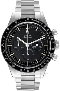 Omega Speedmaster Ed White 311.30.40.30.01.001 39.5mm Stainless steel Black