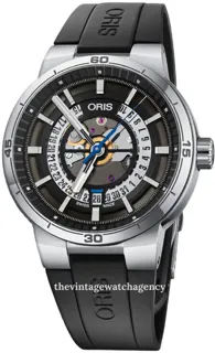 Oris Motor Sport 01 733 7752 4124-07 4 24 06FC Stainless steel Black