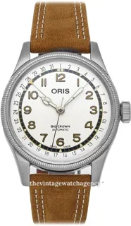 Oris Big Crown Pointer Date 01 754 7741 4081-Set Stainless steel White