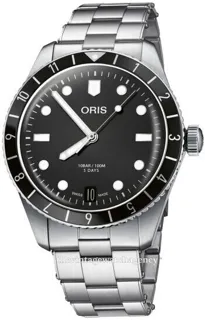 Oris Divers Sixty Five 01 400 7772 4054-07 8 20 18 40mm Stainless steel Black