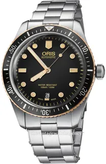 Oris Divers Sixty Five 01 733 7707 4354-07 8 20 18 Bronze and Stainless steel Black