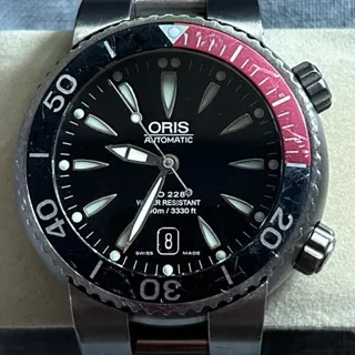 Oris TT1 7541 44mm Titanium Black