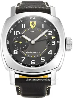 Panerai Ferrari Scuderia GMT FER00009 45mm Stainless steel Black