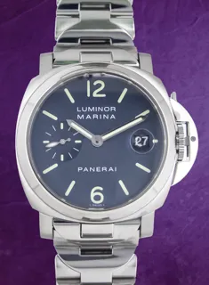 Panerai Luminor Marina PAM 00120 40mm Stainless steel Blue