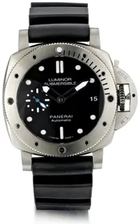 Panerai Submersible Pam 682 42mm Stainless steel Black