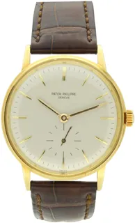 Patek Philippe Calatrava 3425 18k yellow gold Silver