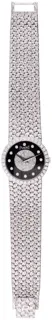 Piaget 9706 D2 18k white gold Black