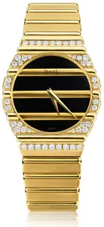 Piaget Polo 791 C 701 31mm 18kt yellow gold Black