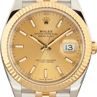 Rolex Datejust 41 126333 Stainless steel and 18k yellow gold