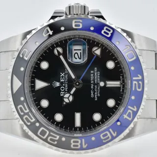 Rolex GMT-Master II 116710BLNR 40mm Stainless steel Black