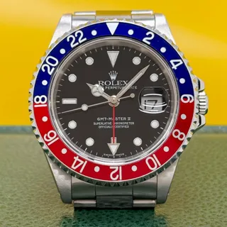 Rolex GMT-Master II 16710 40mm Stainless steel Black