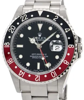 Rolex GMT-Master II 16710 (GMT-MASTER II (UP TO 2007)) 40mm Stainless steel Black