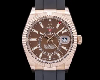 Rolex Sky-Dweller 326235 42mm Everose gold gray rhodium